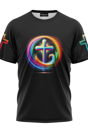 Rooted In Christ Jesus Is Light All Over Print T-shirt