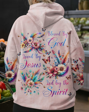 Blessed By God Loved By Jesus Led by the Spirit Shirts