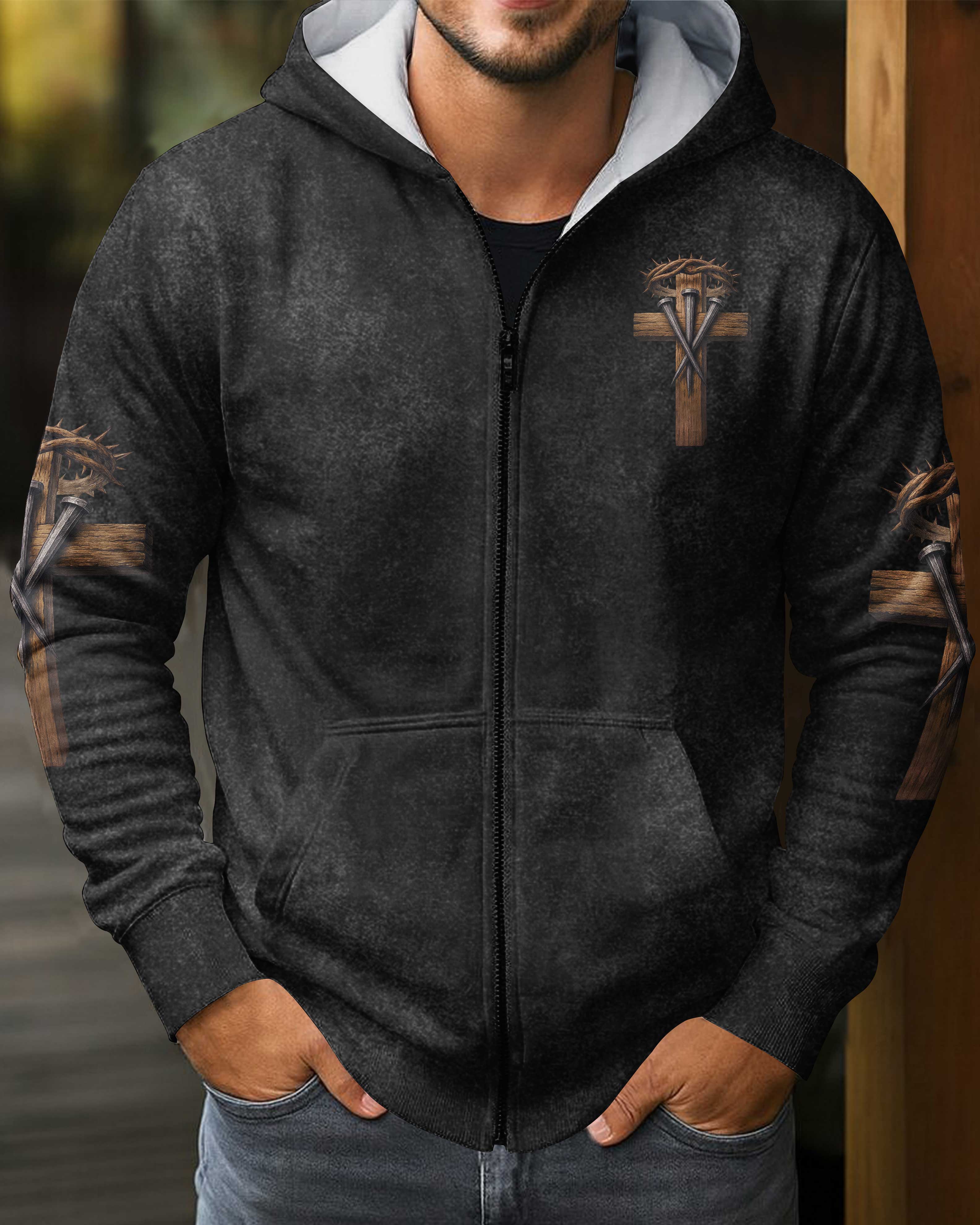 One Cross Three Nails Forgiven Shirts