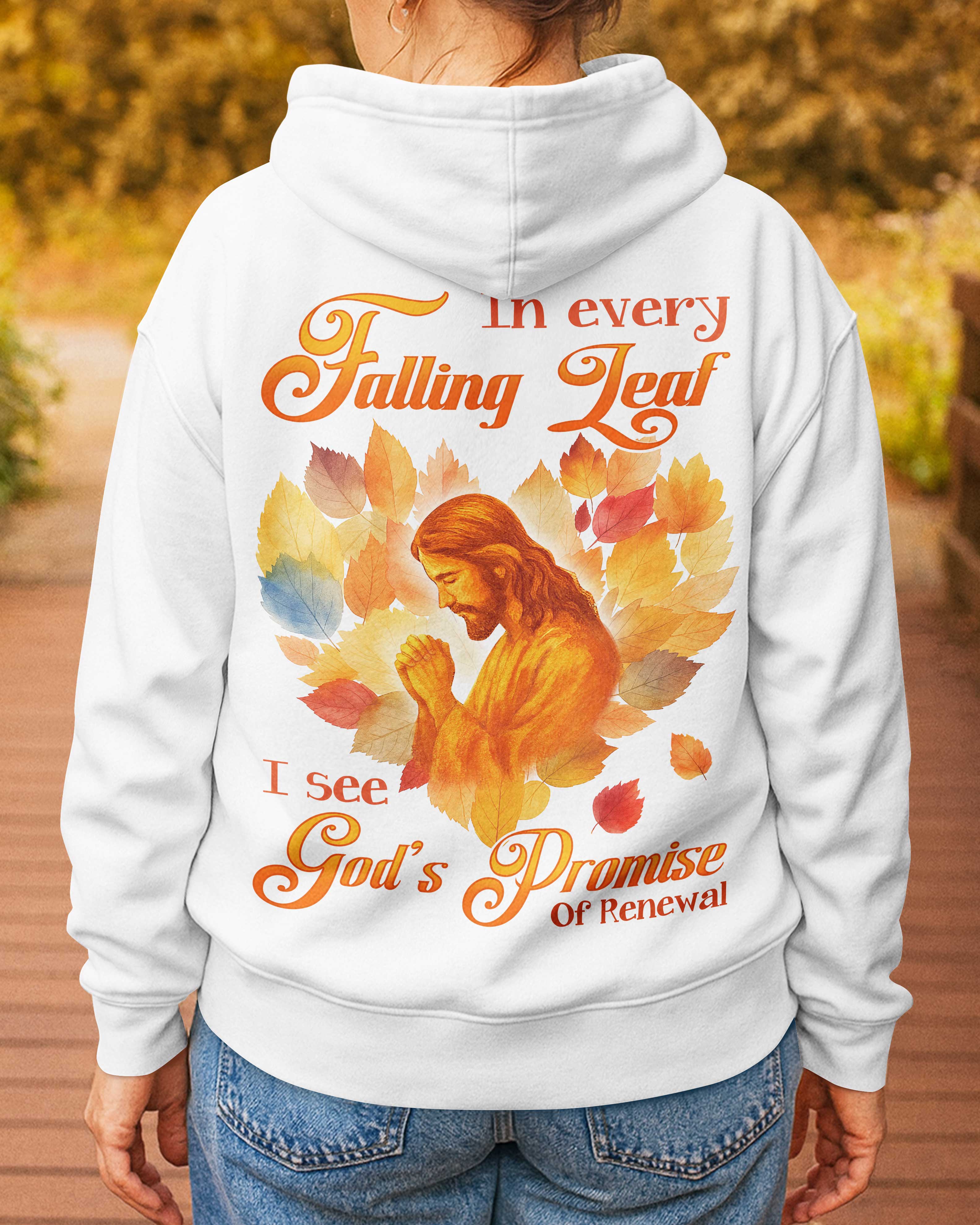 In Every Falling Leaf Hoodie