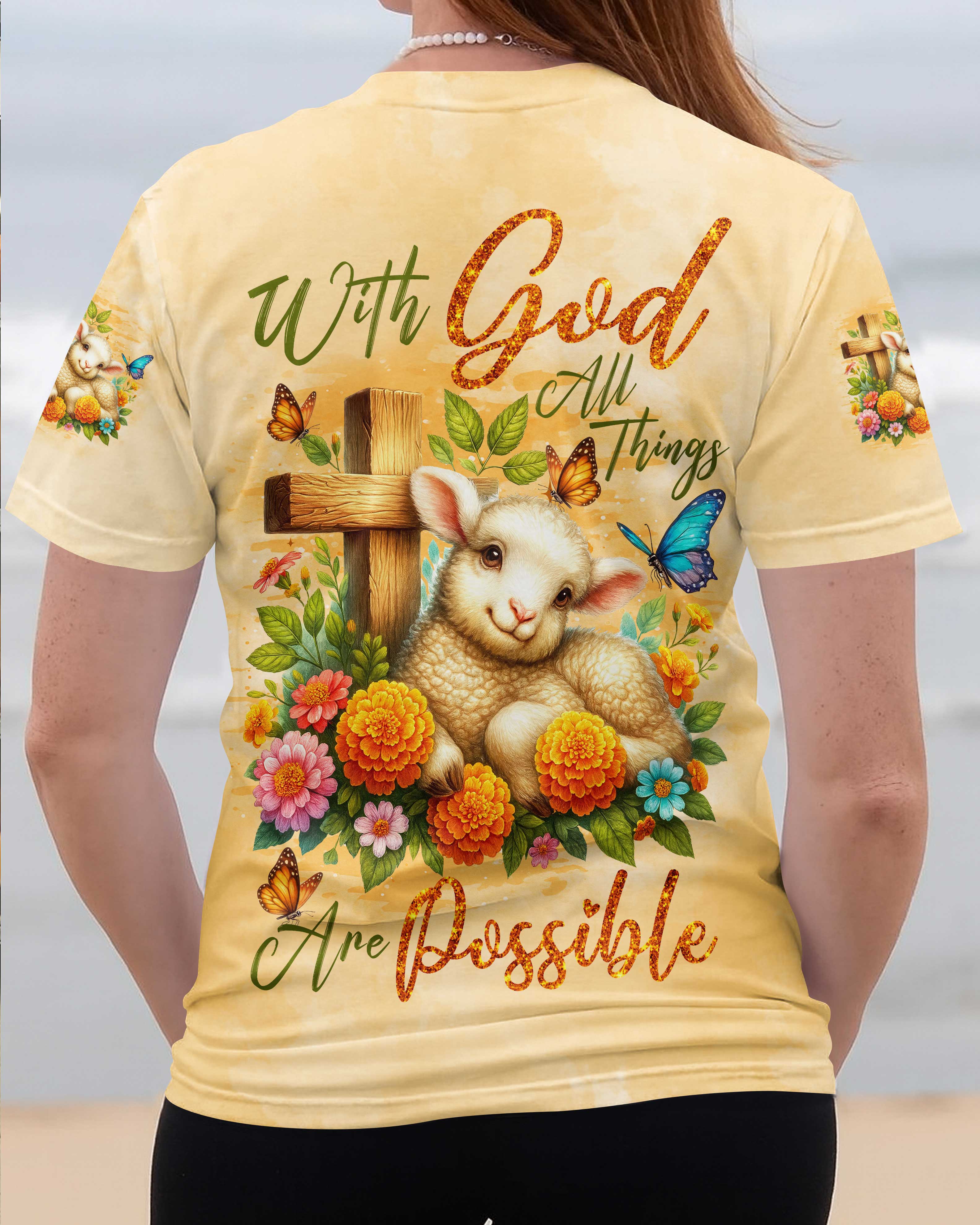 With God All Things Are Possible Shirt