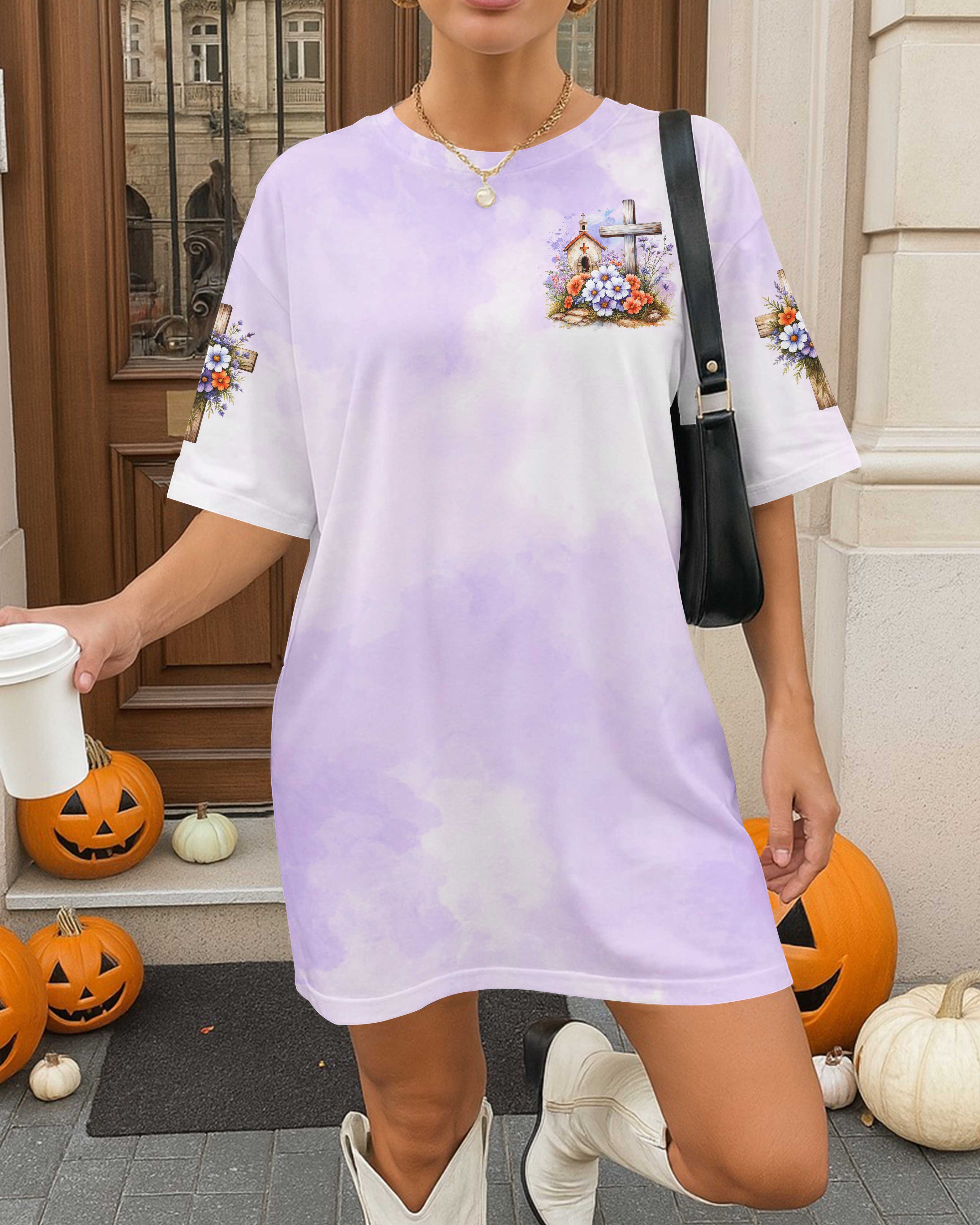 Rooted In The Cross Blooming In His Grace Shirt