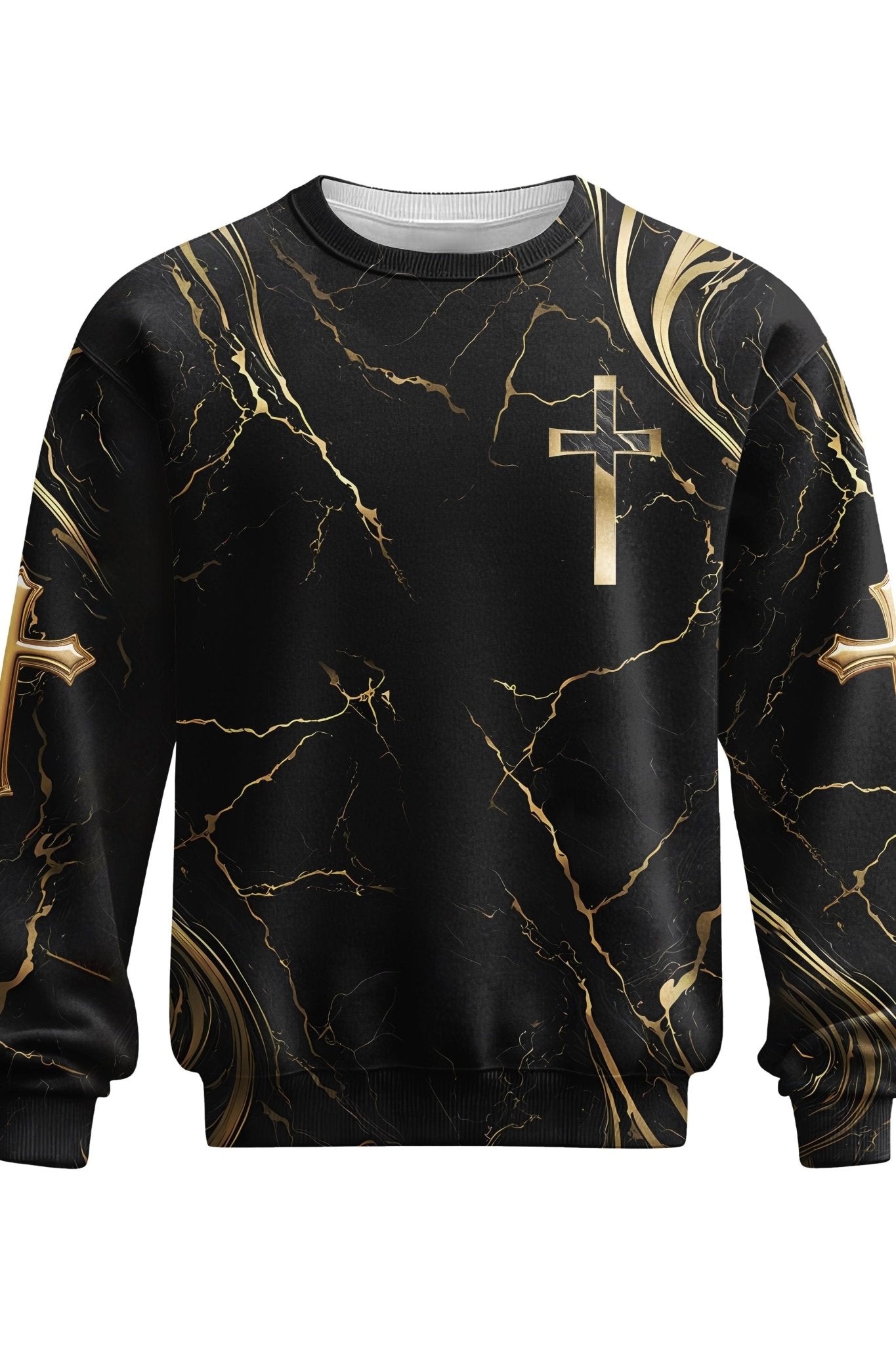 God Is Good All Over Print Sweater