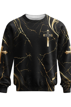 God Is Good All Over Print Sweater
