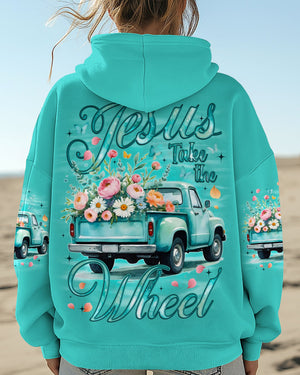 Jesus Take The Wheel Women's All Over Print Shirt - Tyqy1109253