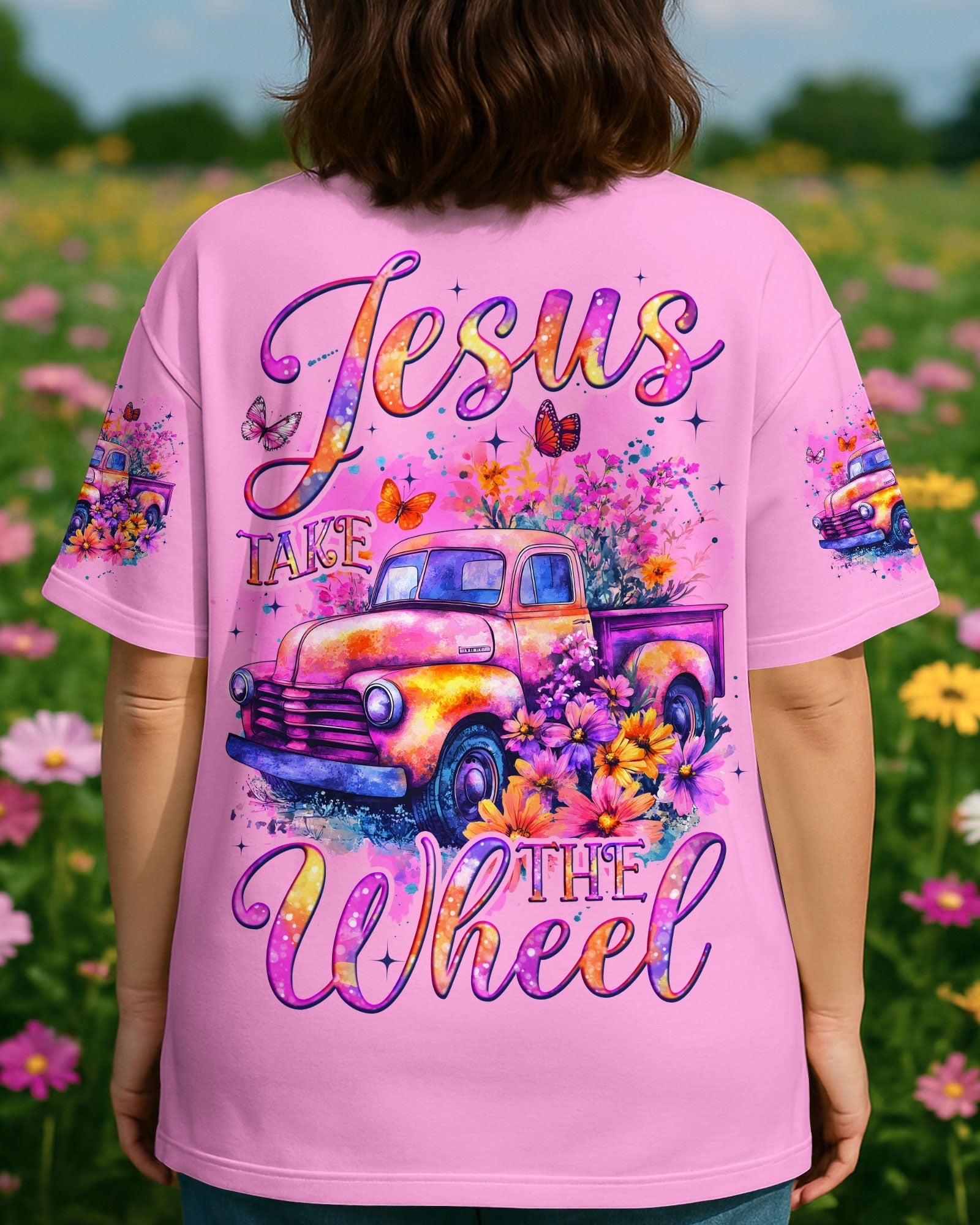 Jesus Take The Wheel Women's All Over Print - Tyqy1308254