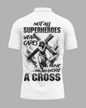 Not All Superheroes Wear Capes All Over Print Polo Shirt