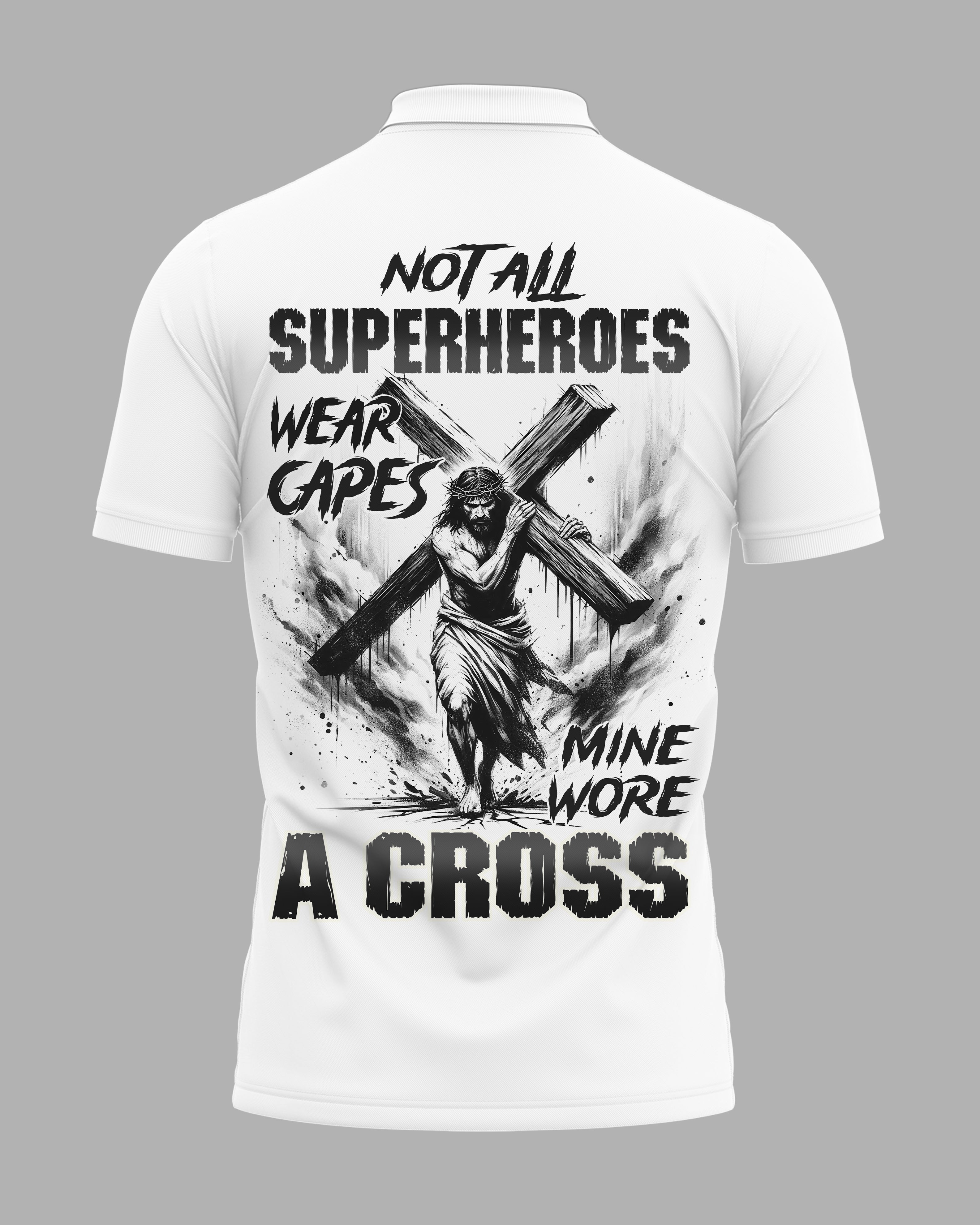 Not All Superheroes Wear Capes All Over Print Polo Shirt