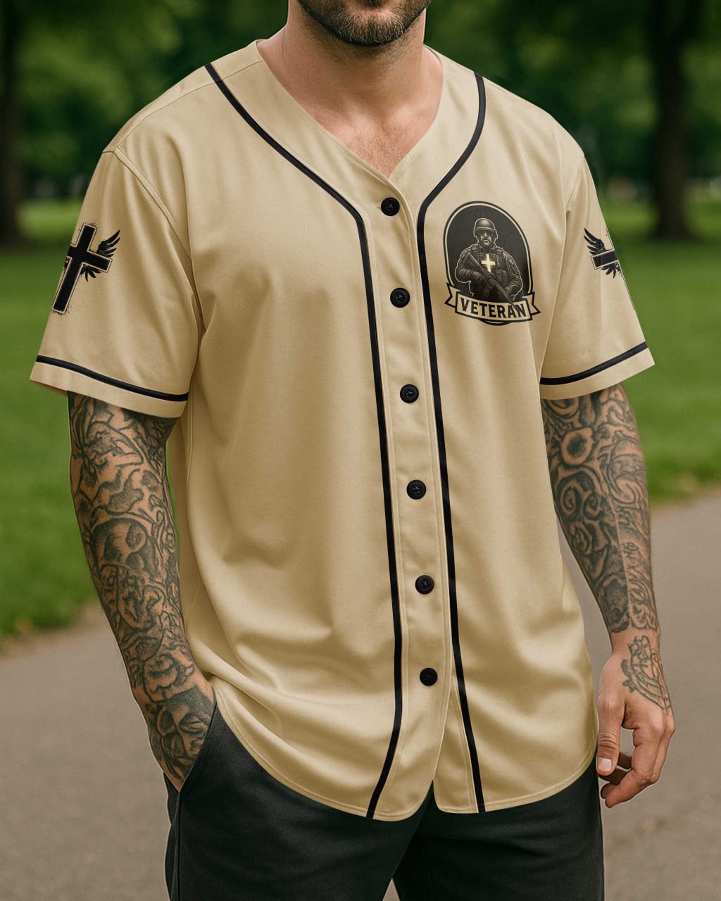 God Took The Strongest Americans All Over Print Jersey