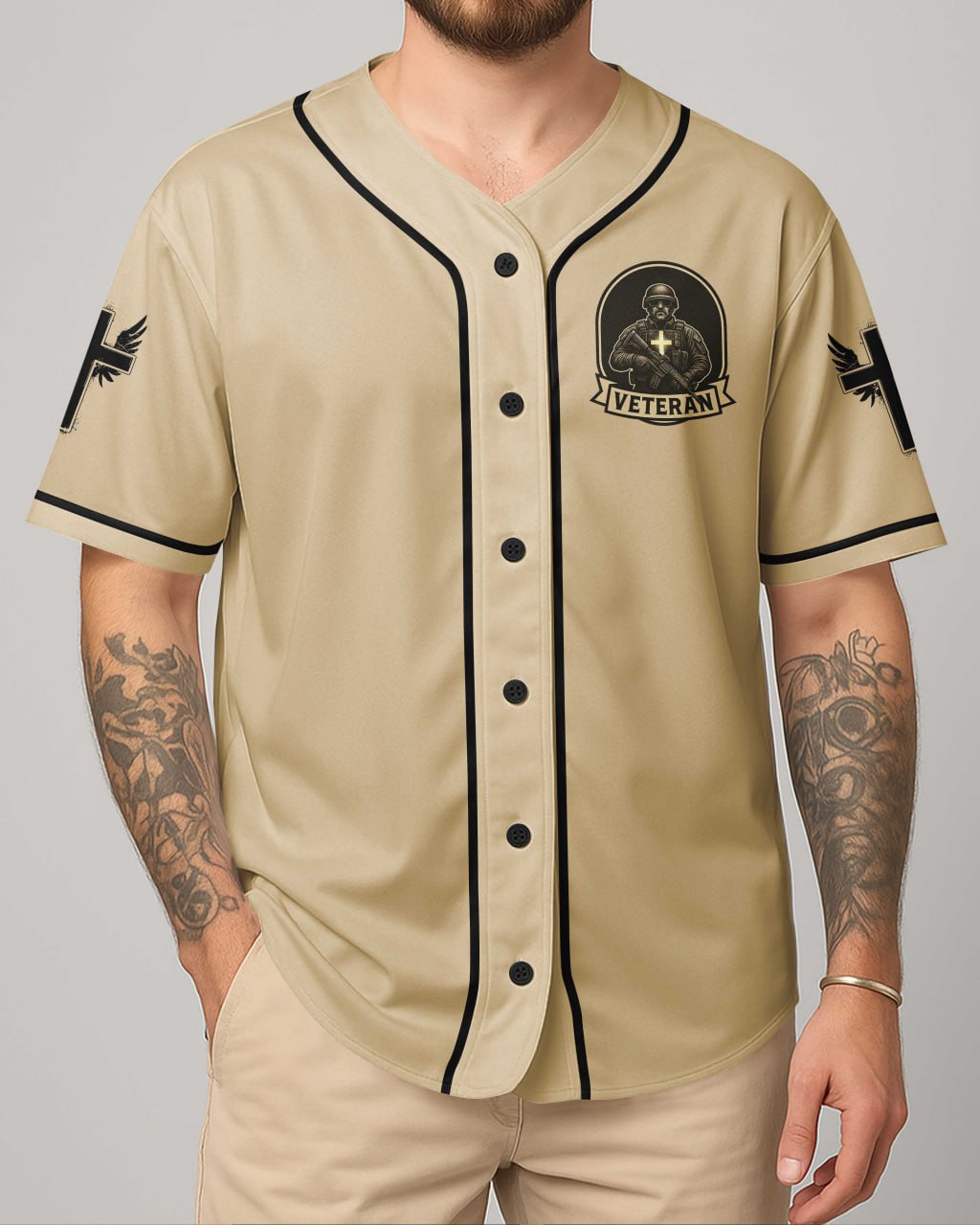 God Took The Strongest Americans All Over Print Jersey