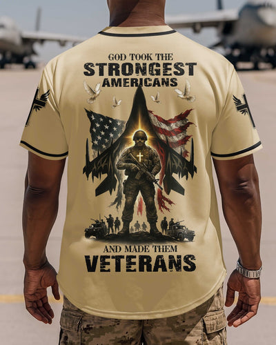 God Took The Strongest Americans All Over Print Jersey