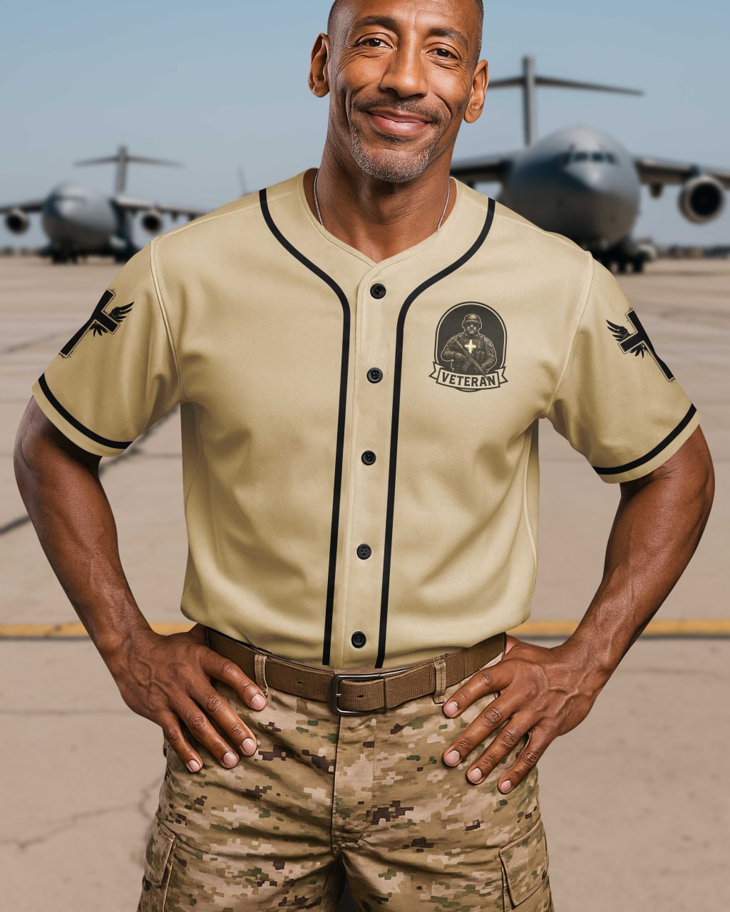 God Took The Strongest Americans All Over Print Jersey