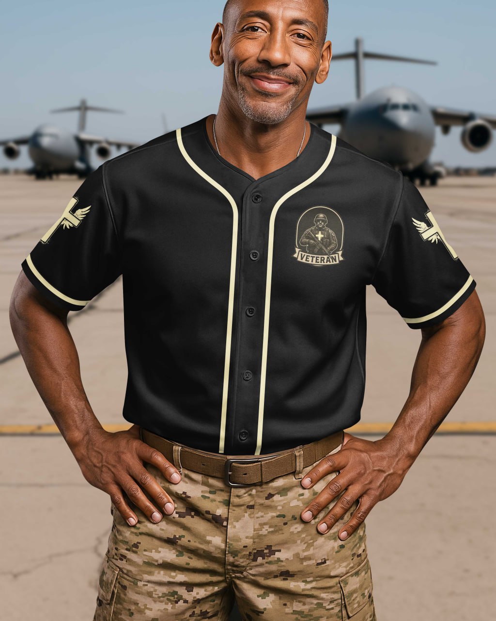 God Took The Strongest Americans All Over Print Jersey