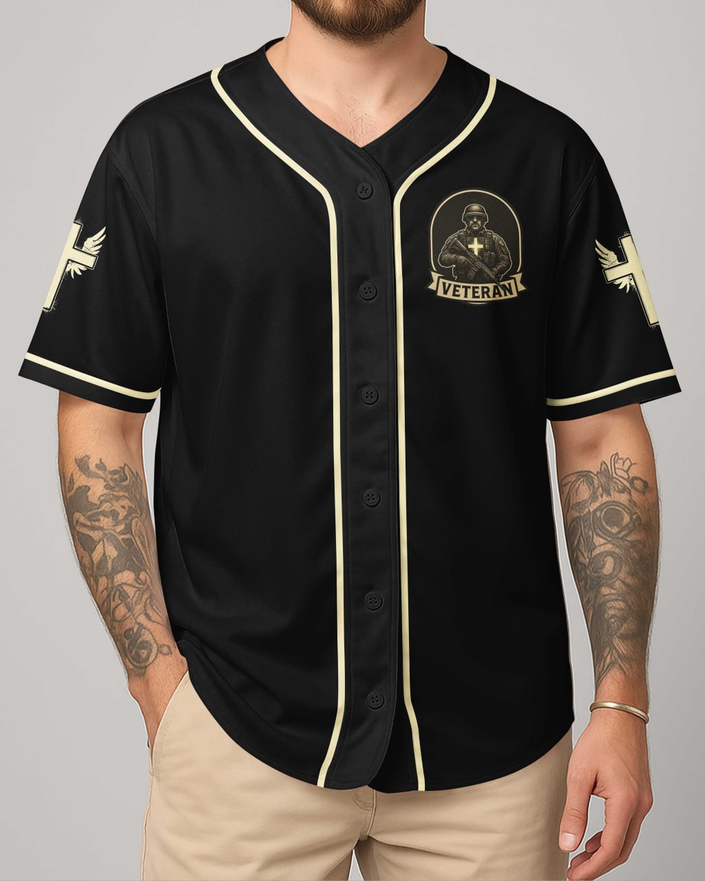 God Took The Strongest Americans All Over Print Jersey