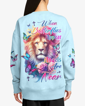 When Butterflies Appear Sweater