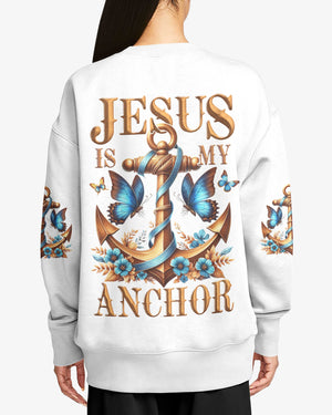 Jesus Is My Anchor All Over Print Sweater