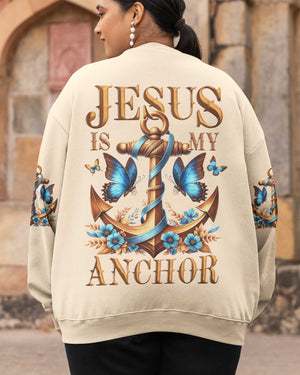 Jesus Is My Anchor All Over Print Sweater
