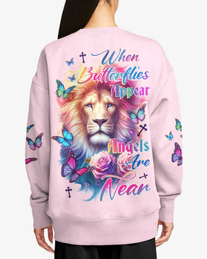 When Butterflies Appear Sweater