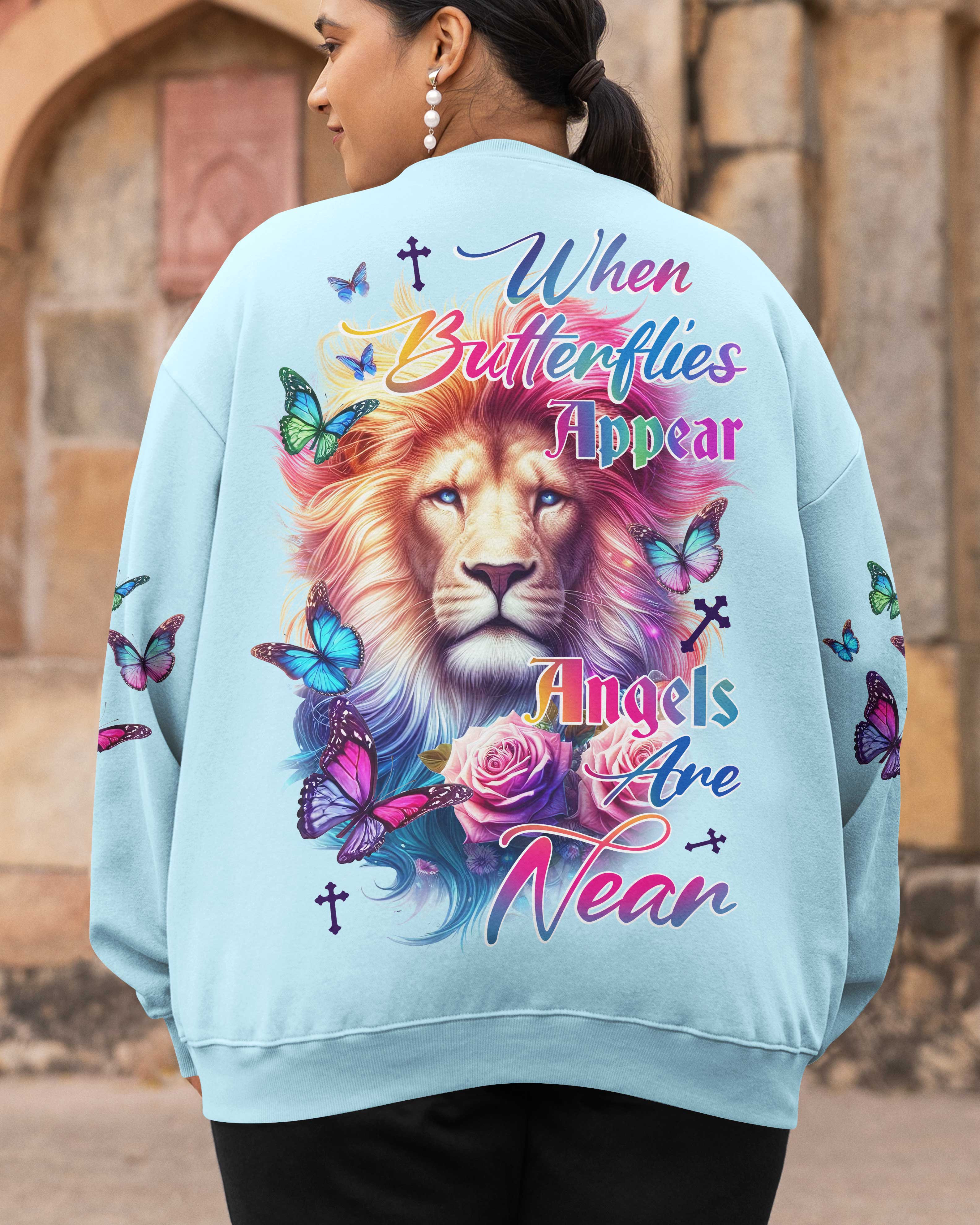 When Butterflies Appear Sweater