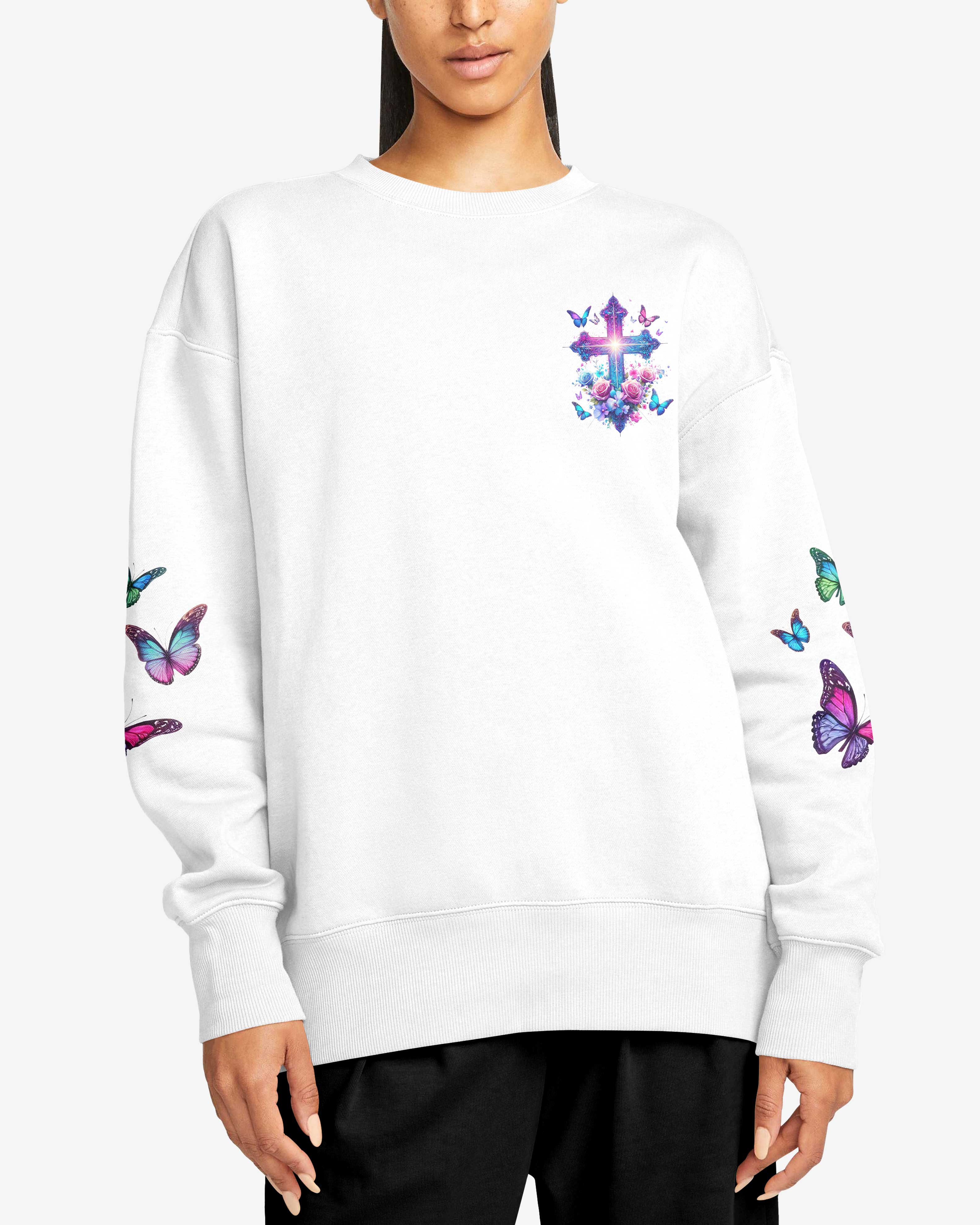 When Butterflies Appear Sweater