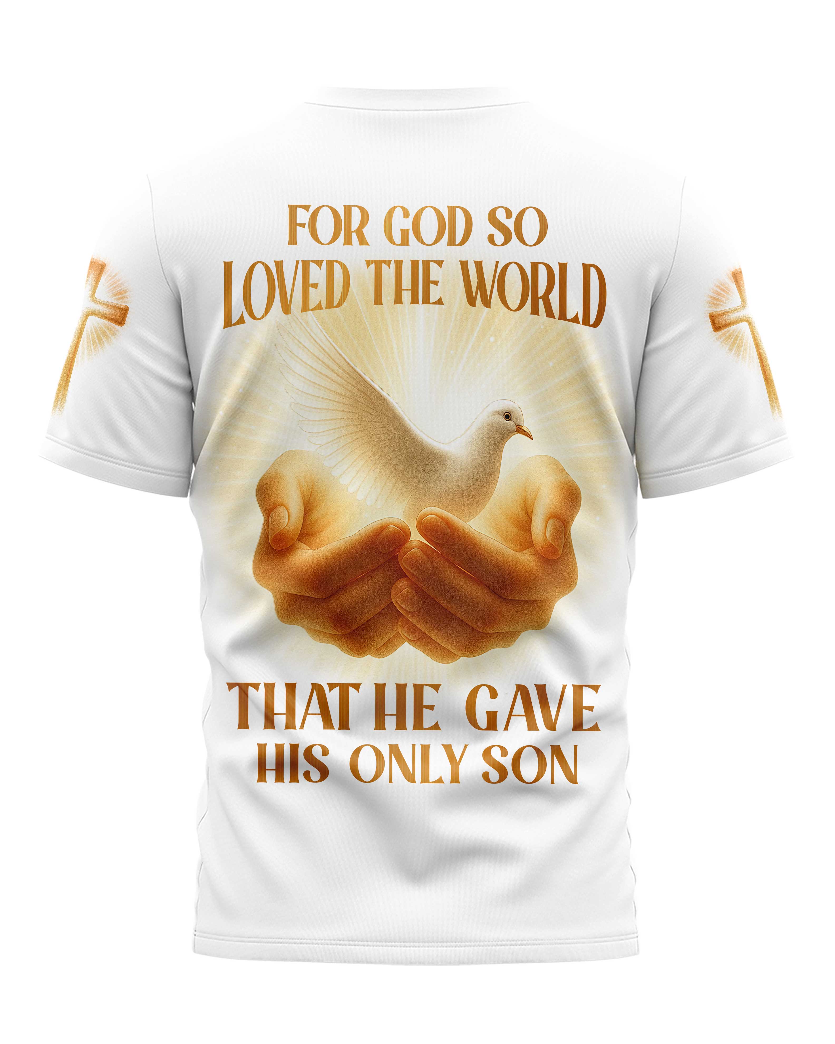 For God So Loved The World All Over Print T-Shirt